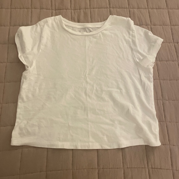 white simple tee - Picture 1 of 2